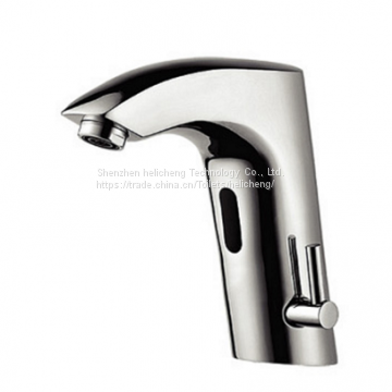 Hot and cold automatic faucet