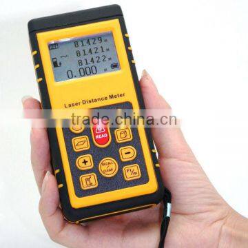 Digital 100M Laser Range Finder Distance Meter/ w/ +/-2mm Accuracy Length, Area, Volume, Width, Clearance, Pythagorean Theorem photo-4