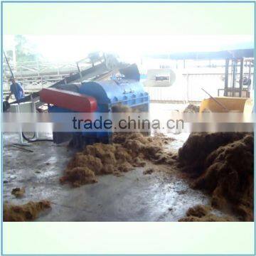 How to Make Long Fibres for Making Mattress, Pulp and Papers--fiber Extractor Exported to Indonesia photo-2