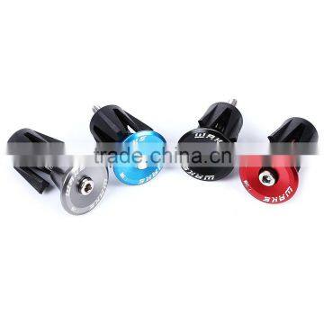 WAKE Paired Aluminum CNC Handlebar Plugs Super Light MTB and Road Bicycle Handlebar Sets 4 Colors photo-4