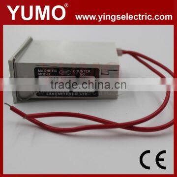 MCF-6X 6 Digit Magnets Counter Pvc Counter Display Wire Meter Counter photo-4