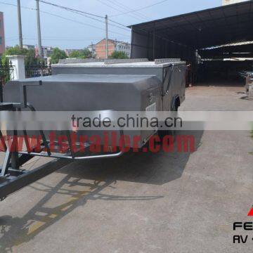 New Hard Floor Camper Trailer (matt Gray Painting)
