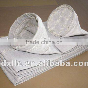 Fiberglass filter fabric/filter media with graphite,silicone oil,ptfe/teflon for bag filters