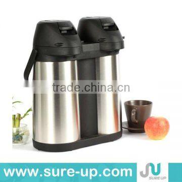 twins lever thermos pump pot