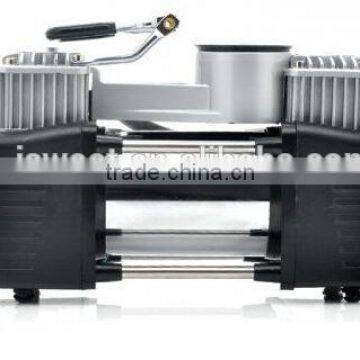 H90140 150PSI Double cylinder portable car air compressor with heavy duty