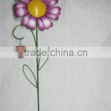 2015 Newest Metal Flower Garden Decoration Stake Garden Decoration Flower Metal Decorative Flower Stakes Garden Stakes photo-4