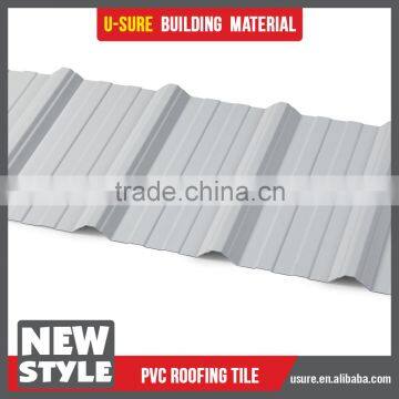 Raw Material Used for Construction Corrugated Fireproof Plastic Roofing Material photo-5