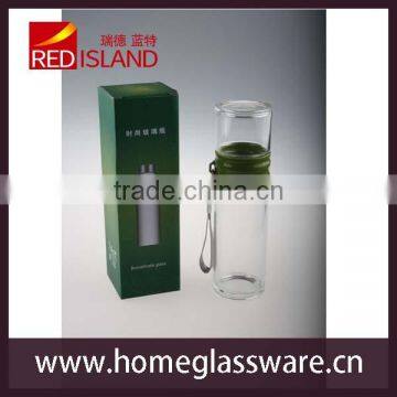 550ml Heat-resistant Borosilicate Glass Sport Bottle photo-3
