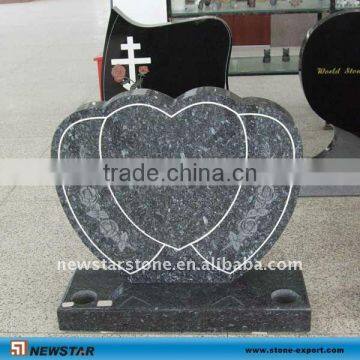 blue granite Headstone