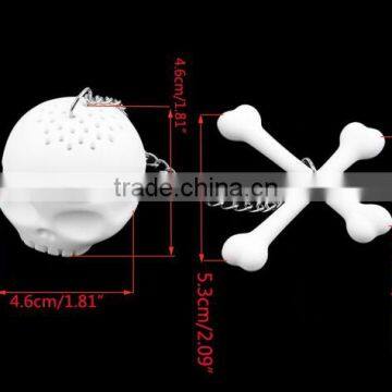Silicone Spooky Skull Shaped Tea Infuser photo-6