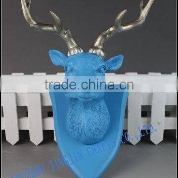 2017 New Home Decoration Resin Deer Head