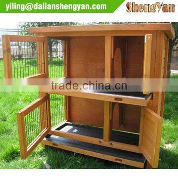 Chinese Cedar Custom Rabbit Hutch photo-4