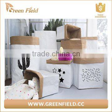 Recycle Laundry Toy Organizer Paper Storage Bag Home Paper Keeper Bag photo-2