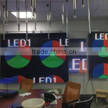 New Indoor P25mm DVI Foldable Flexible Led Curtain Display photo-2