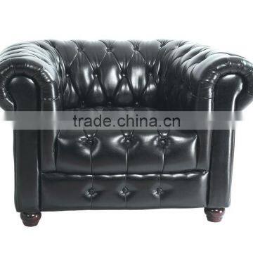 antique leather button modern royal sofa (EOE brand)