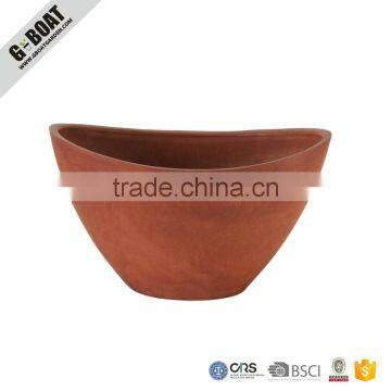 Fashionable Plain Round Coloful Tabletop Decorative Seedling Reasonably Priced Plastic Wood Stone Garden Pot Recycled Durable pr photo-2