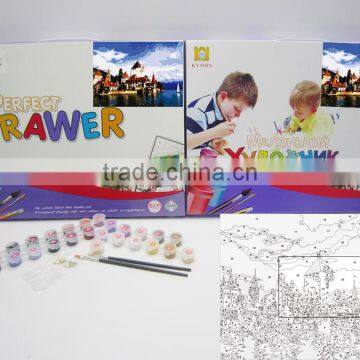 DIY Painting Toy Diy Digital Painting 3D picture made in China