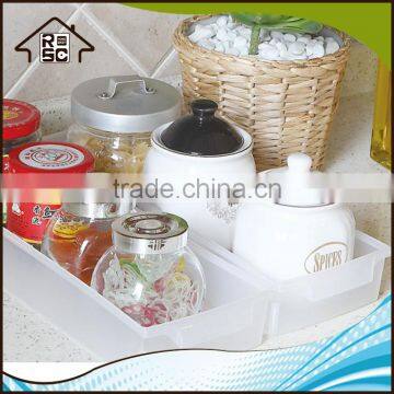 NBRSC Portable Cheap Storage Shelves Spice Rack Organizer Kitchen Plastic Storage Rack With Drawer for Sale photo-3