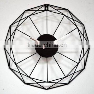 Metal simple wall clock