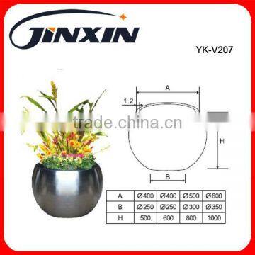 stainless steel large decoration Flower vase