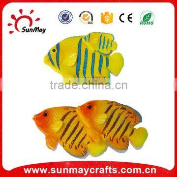 Polyresin Colored Fish Fridge Magnet photo-2