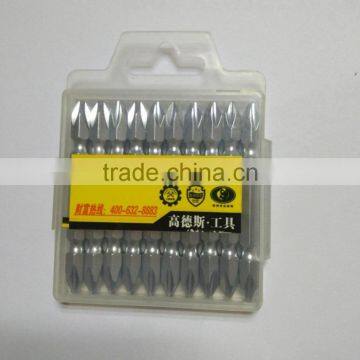 65MM PH2 S2 Steel Magnetic Double Head Screwdriver Bit photo-2