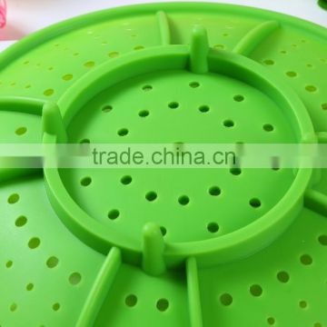 Silicone microwave heat resistant steamer,steamer rack