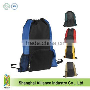 210D Mesh Drawstring Backpack With Rope Straps photo-5