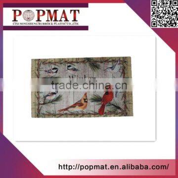 Cixi Mingsheng Customize Logo Natural Rubber Floor Mat photo-4