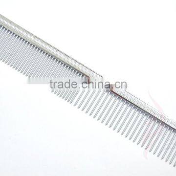 Bronze Engraved Spine Handle Professional Pet Grooming Comb photo-4