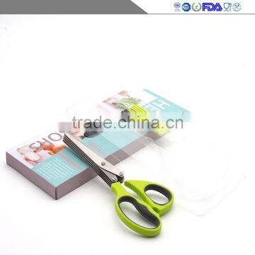 Stainless Steel the Multi - Layer Chopped Green Onion Cut Parsley Cut Cut the Vegetables Multi-functional Kitchen Shears photo-5