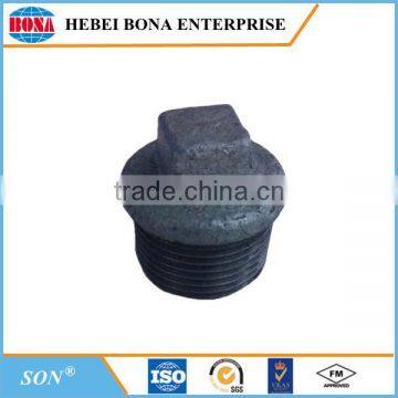 ISO Certified Malleable Cast Iron Pipe Fitting Plug photo-2