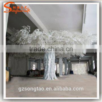 Biggest Super Width , New Tree, White Ficus Leaf Tree Artificial Plants of Leaves photo-2