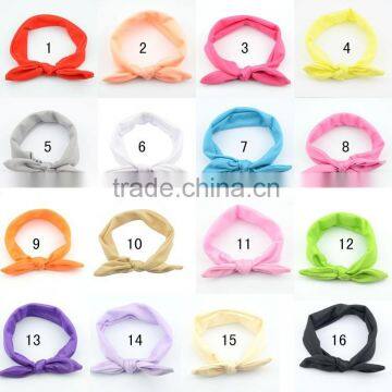 jersey knit headband cotton elastic fabric baby headband