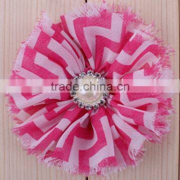Fraying Chiffon Flower Clip for Kids Hair Accessories photo-6