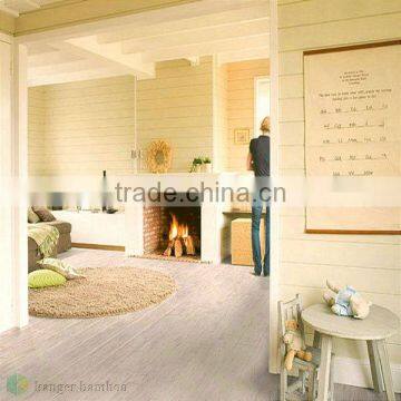 White Color Vertical Compressed Structure Wire Brushed Finish Building Material of Floorings