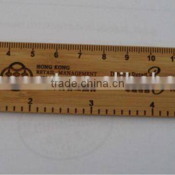 laser carved bamboo ruler