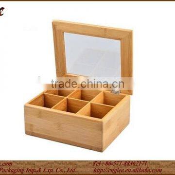 Natural Moistureproof Bamboo Tea Box for Sale photo-2