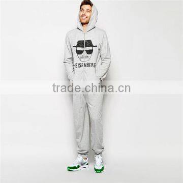 PA0040A Men's Breaking Bad Print Onesie Pajamas photo-2