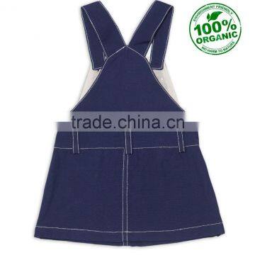 Organic Cotton Girl Dungaree photo-2
