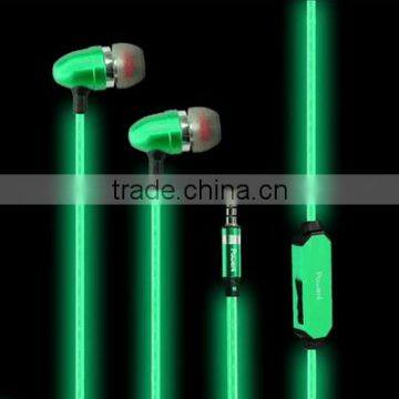 2015 Newest!!! Sound Music Light Earphone.sound Active Earphone Glow With the Music Can Pick up the Phone photo-2