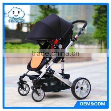 2016 China guangzhou kids stroller aluminium en1888 top fashional cheap baby stroller