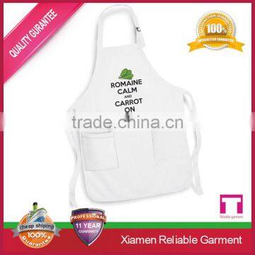 Good quality bulk wholesale transparent plastic apron pattern men with printing