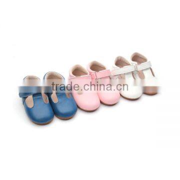 2017 new latest wholesale T bar shoe baby shoes