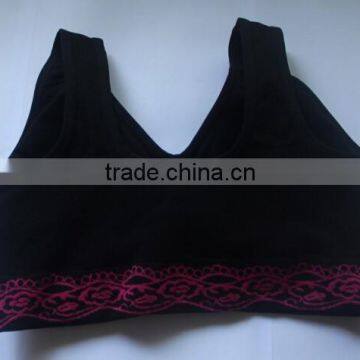 Seamless Fashion Womens Yoga Shorts Girl Sport Seamless Bra photo-2