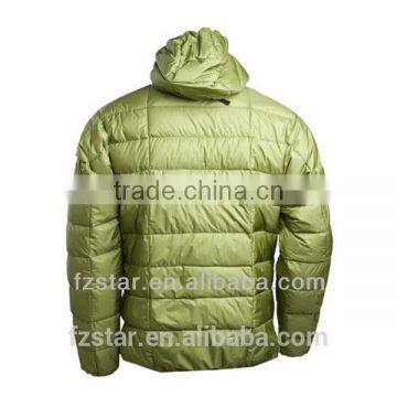 Man 100% Nylon Goose Ultralight Down Jacket With Hood photo-2