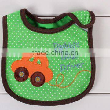 China baby bib manufacturer 2016 new arrival cotton bandana baby bib cute silicone baby bib