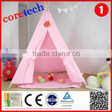 Breathable soft waterproof children tent, teepee tent