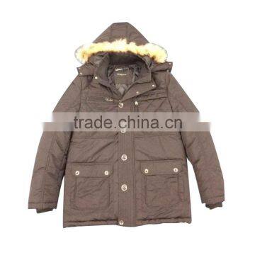 2016 super warm Army green quilted jacket