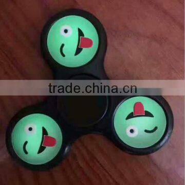 7 Colors Ceramics Tri-Spinner Plastic EDC Hand Spinner For Autism and ADHD Fidget Spinner Long Time Anti photo-5